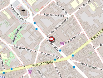 Carte de Leonidas Tolbiac à Paris