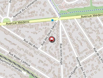 Carte de Funeroute à Noisy-le-grand