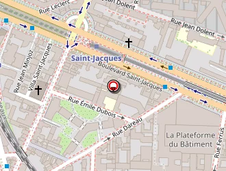 Carte de Coallia à Paris