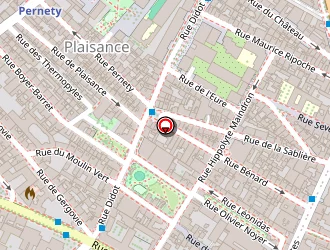 Carte de Aegide International à Paris