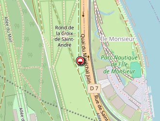 Carte de M Set à Sèvres