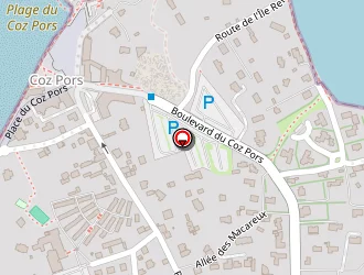 Carte de Le Beauséjour à Trégastel