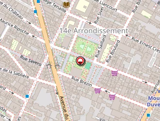 Carte de Affaires Sud à Paris