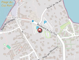 Carte de Castel Sainte Anne à Trégastel