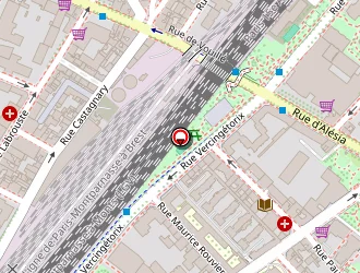 Carte de Bayle Bernadette à Paris