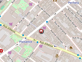 Carte de Djemai Moncef à Paris