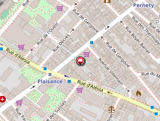 Carte de Nestor Services à Paris