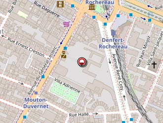 Carte de Le Léopard D'or à Paris