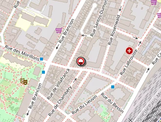 Carte de Frissons De Plaisir à Paris