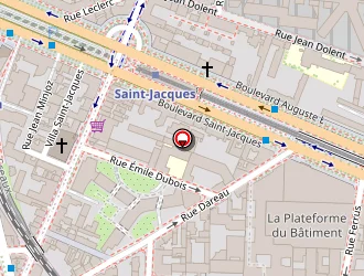 Carte de Sager à Paris