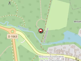 Carte de Maison De Retraite à Soufflenheim