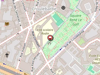 Carte de La Pince A Sucre à Paris