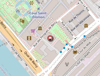 Carte de Dugas à Paris