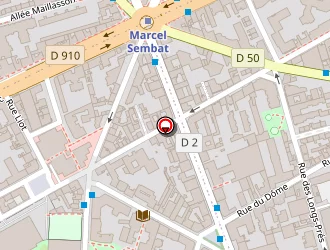 Carte de Les Voltigeurs De Billancourt à Boulogne-billancourt