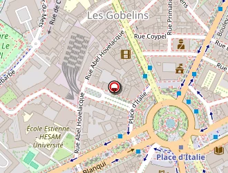 Carte de Chouquette à Paris