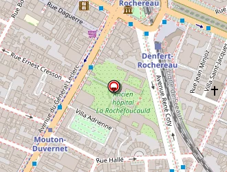 Carte de Saint Algue à Paris