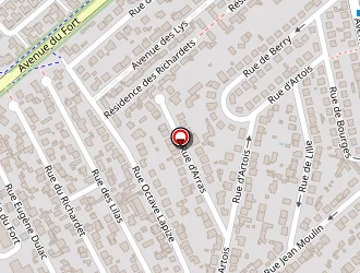 Carte de Tavares à Noisy-le-grand