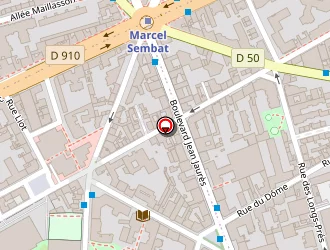 Carte de Global Service Nettoyage à Boulogne-billancourt