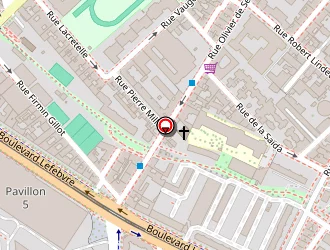 Carte de Frébault Denis à Paris