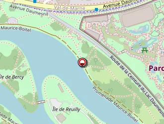 Carte de Le Chalet Des Iles Daumesnil à Paris