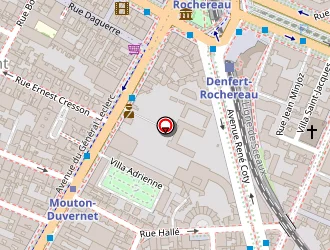 Carte de Catrene Office à Paris