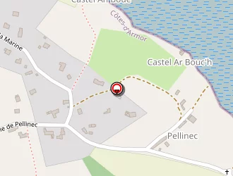 Carte de Jean Gérard à Penvénan