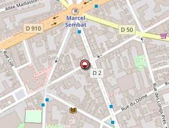 Carte de Aurblanc à Boulogne-billancourt