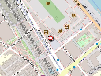 Carte de Thaï Tawan à Paris