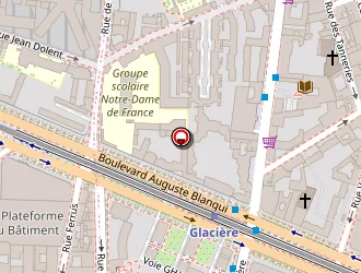 Carte de Racine (association) à Paris