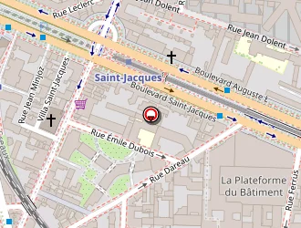 Carte de B.u.s.plus à Paris