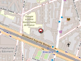 Carte de Aubry Laurence à Paris