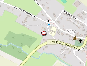 Carte de Ecole à Nécy