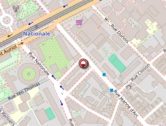 Carte de Garage Bayard à Paris