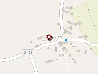 Carte de De Malicorne (gaec) à Saint-planchers