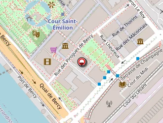 Carte de Avancial à Paris