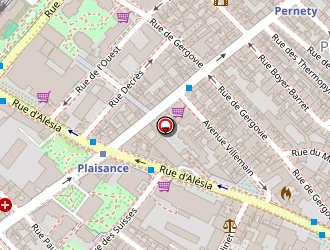 Carte de Attia Chantal à Paris