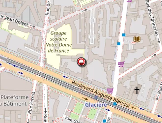 Carte de Pellissard Alice à Paris