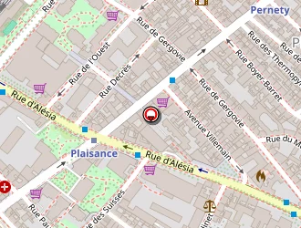 Carte de Baty Marcel à Paris