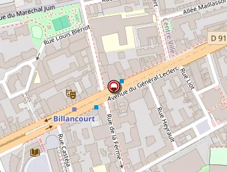 Carte de Bronco à Boulogne-billancourt