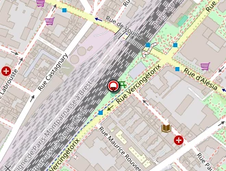 Carte de Pulé Chantal à Paris