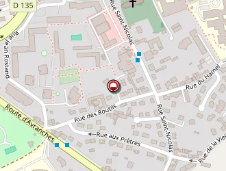 Carte de Deshayes Marée à Granville