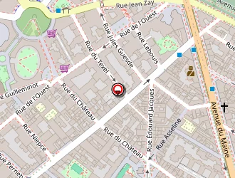 Carte de Haurant Fabienne à Paris