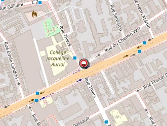 Carte de Taché Patrick à Boulogne-billancourt