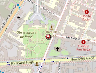 Carte de Mustang à Paris