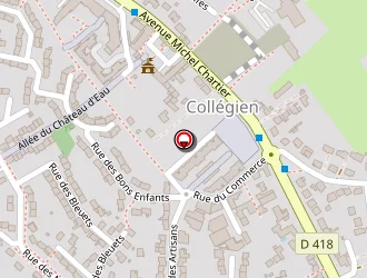 Carte de Berthe Nicolas à Collégien