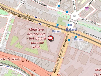 Carte de La Brasserie à Paris