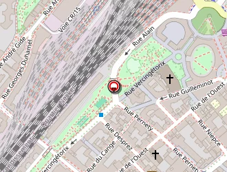 Carte de L'eclat De Verre à Paris