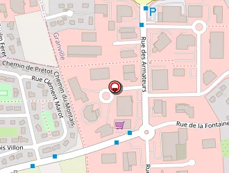 Carte de Duguet à Granville