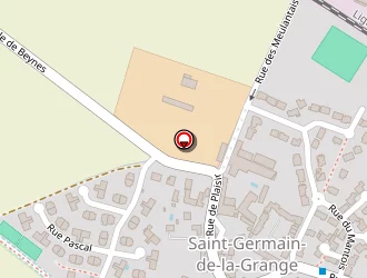 Carte de Climachaud à Saint-germain-de-la-grange