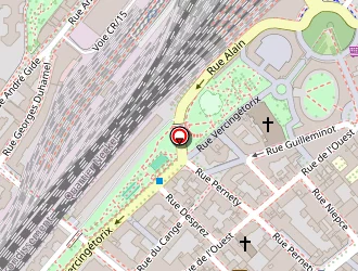 Carte de Gagneux à Paris